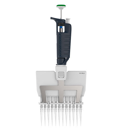 26246. MICROPIPETA MULTICANAL 12 CANALES VOLUMEN VARIABLE 30-300UL PIPETMAN P12X300G GILSON