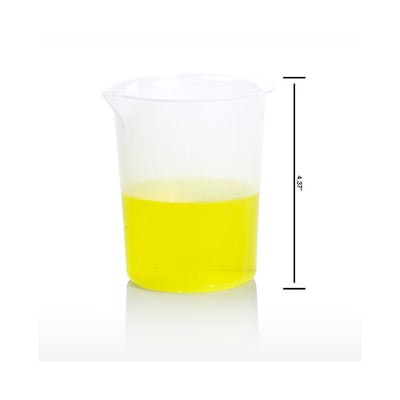 11683.VASO DE PRECIPITADO DE POLIPROPILENO 400ML GRADUADO BEL-ART
