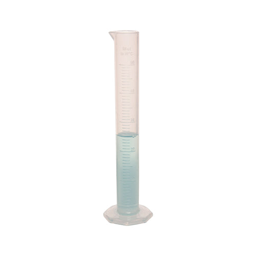 51019. PROBETA (MEDIDA CILINDRICA) DE POLIPROPILENO 50ML GRADUADA - BEL-ART