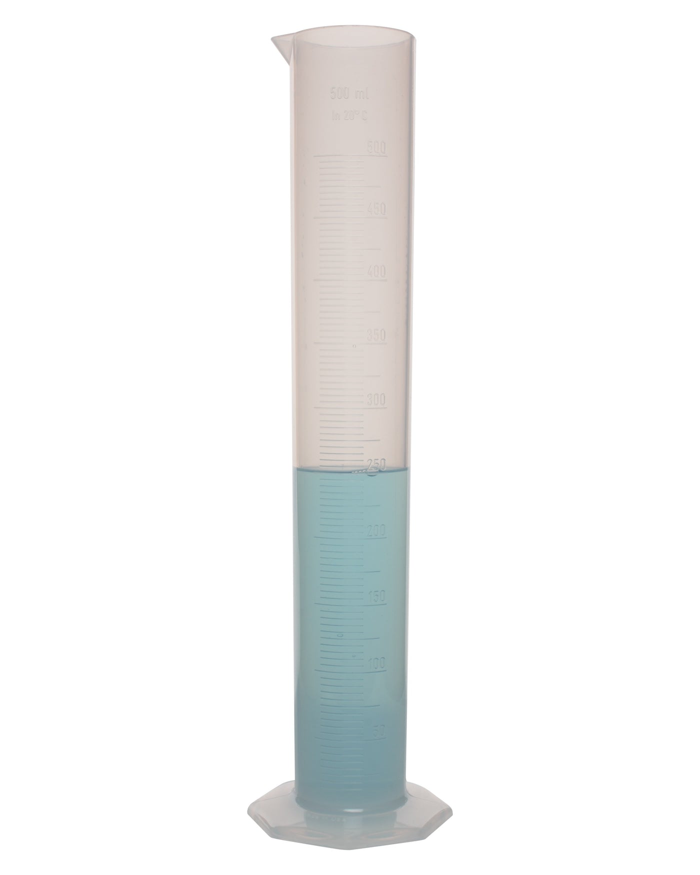 5418. PROBETA (MEDIDA CILINDRICA) DE POLIPROPILENO 500ML GRADUADA - BE ...