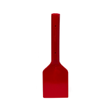 26052. RASPADOR DE PLASTICO DURO ROJO, HOJA 5 X 6PULG HDPE C/MANGO DE 10PULG BEL-ART