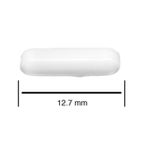 5110. BARRA MAGNETICA OCTAGONAL DE TEFLON 3.2 X 12.7MM BLANCA - BEL-ART