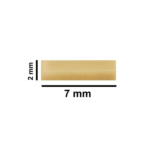 5167. BARRA MAGNETICA DE TEFLON 2 X 7MM MICRO AMARILLA - BEL-ART
