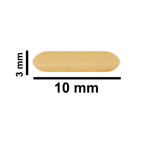 5170. BARRA MAGNETICA DE TEFLON 3 X 10MM MICRO AMARILLLO - BEL-ART