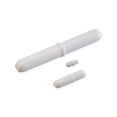 18408. BARRA MAGNETICA POLIGONO DE TEFLON 10 X 70MM BLANCA - BEL-ART