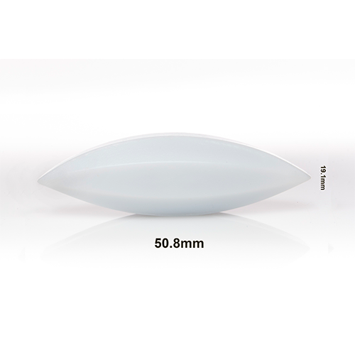 5179. BARRA MAGNETICA FORMA HUEVO DE TEFLON 19.1 X 50.8MM BLANCA - BEL-ART