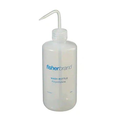 23076. PIZETA (FRASCO LAVADOR) 500ML BOCA ANGOSTA, SALIDA SUPERIOR LDPE TRANSPARENTE PAQUETE C/2 PIEZAS FISHERBRAND