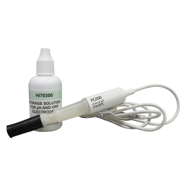 55320. ELECTRODO PH CUERPO PVDF P/PRODUCTOS LACTEOS Y ALIMENTOS SEMISOLIDOS CONECTOR BNC - HANNA