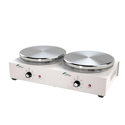 2792. PARRILLA (PLACA) CALENTAMIENTO DOBLE TEMP 100/400°C PLATO 37X23X12CM - FELISA
