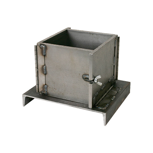 9250. MOLDE DE CUBO DE HORMIGON DE ACERO METRICO 152 X 152 X 152MM - HUMBOLDT