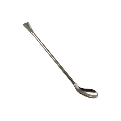 10689. MUESTREADOR ELLIPSO-SPOON CON ESPATULA Y CUCHARA, 25CM DE LARGO, DE ACERO INOXIDABLE - BEL-ART