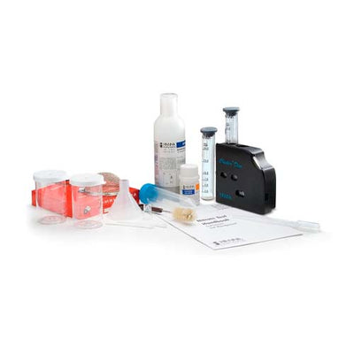 55243. KIT QUIMICO DE PRUEBAS P/NITRATO EN SUELO Y AGUA DE RIEGO 200 PRUEBAS - HANNA
