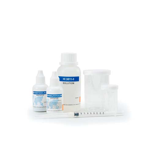55221. KIT DE PRUEBA QUIMICA P/ALCALINIDAD 110 PRUEBAS - HANNA
