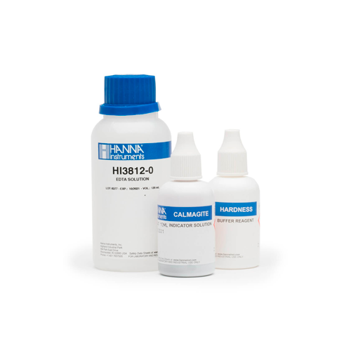 55272. REACTIVOS DE REPUESTO P/TEST KIT DE DUREZA TOTAL 100 PRUEBAS -  HANNA