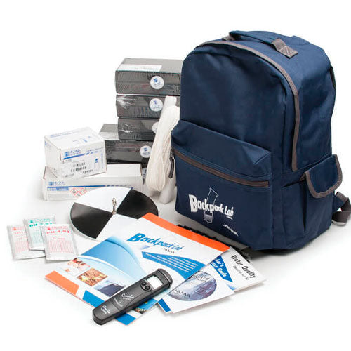 26305. KIT EDUCACIONAL DE PRUEBAS P/CALIDAD DEL AGUA BACKPACK LAB HANNA