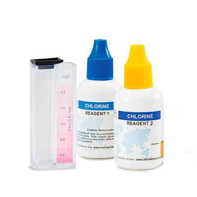 54838. TEST KIT DE CLORO LIBRE 0-2.5MG/L - HANNA