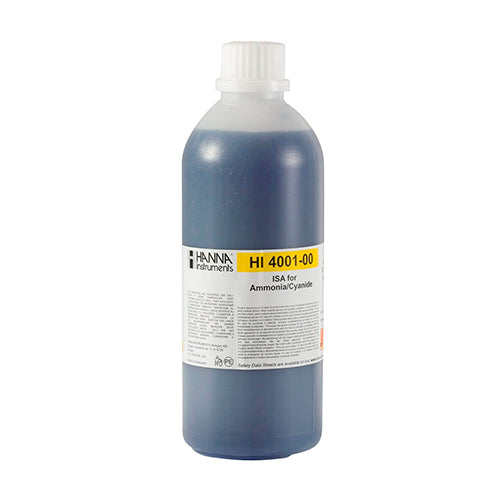 54839. SOLUCION ALCALINA ISA P/AMONIACO Y CIANURO 500ML - HANNA