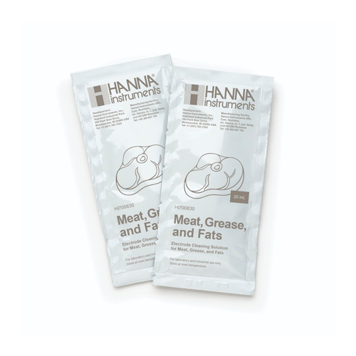 55274. SOLUCION ACIDA P/GRASA DE CARNE Y GRASAS  (INDUSTRIA DE ALIMENTOS) SOBRE 20ML - HANNA