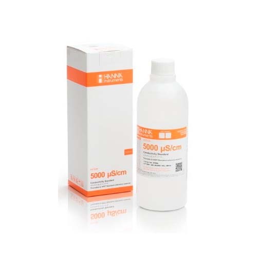 55218. STD DE CONDUCTIVIDAD 5000US/CM 500ML - HANNA