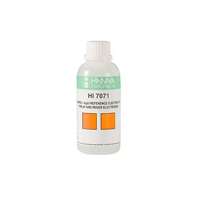 55254. SOLUCION DE ELECTROLITO 3.5M KCL+AGCL C/4 FRASCOS DE 30ML - HANNA
