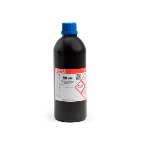 55282. STD DE CONDUCTIVIDAD 84US/CM EN FRASCO FDA 500ML - HANNA