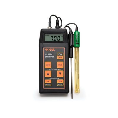55284. MEDIDOR MULTIPARAMETRICO PORTATIL PH/MV/TEMPERATURA A PRUEBA DE AGUA - HANNA