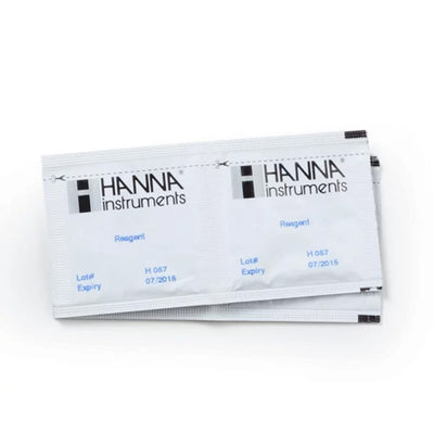 54845. CONJUNTO DE REACTIVOS EN POLVO P/CLORO LIBRE METODO DPD C/100 - HANNA