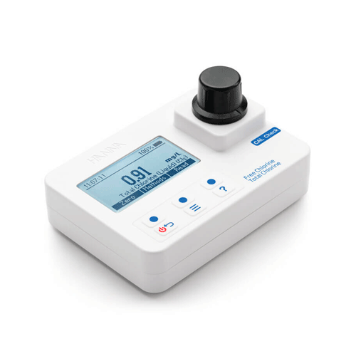 55190. FOTOMETRO P/CLORO LIBRE Y TOTAL INTERVALO 0.00-5.00MG/L (PPM) (KIT COMPLETO) HANNA