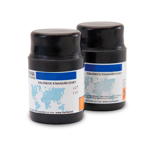 10820. ESTANDARES CAL CHECK P/CLORO LIBRE Y TOTAL HR 0.0 Y 4.00 PPM - HANNA