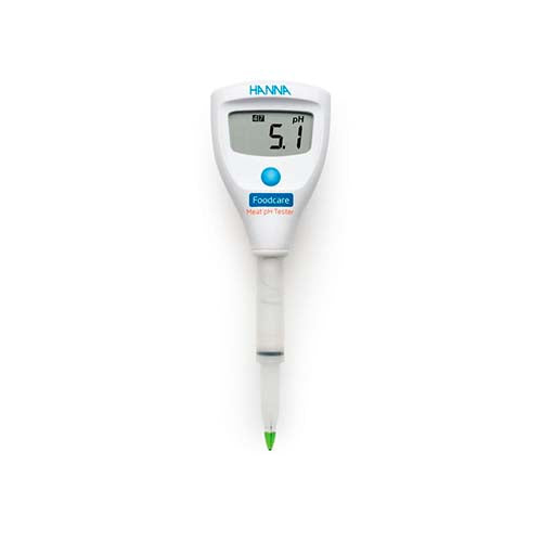 55204. MEDIDOR DE PH EN CARNE DE BOLSILLO C/ELECTRODO INTEGRADO HANNA