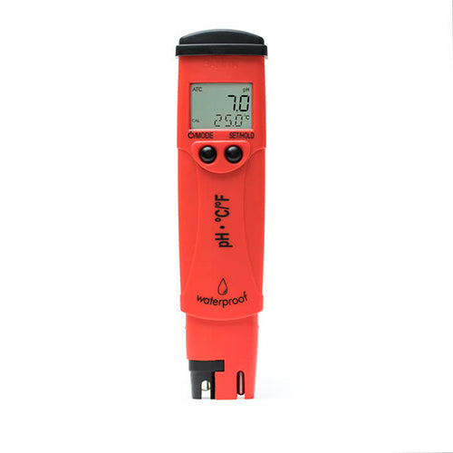 10821. MEDIDOR MULTIPARAMETRICO DE BOLSILLO PH/TEMPERATURA IMPERMEABLE, FLOTANTE, ATC, PHEP4- HANNA