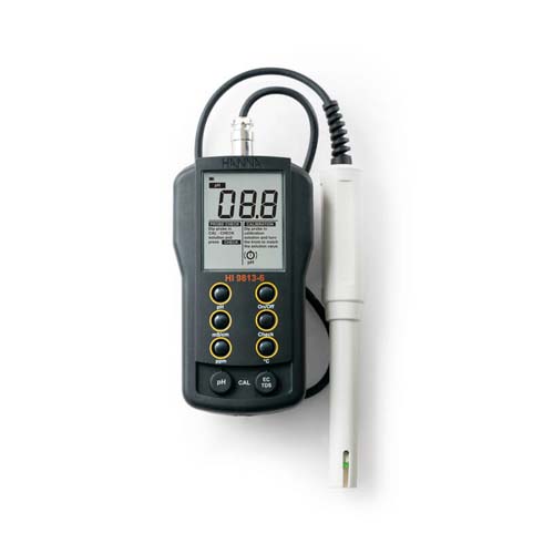 15539. MEDIDOR MULTIPARAMETRICO PORTATIL PH/CONDUCTIVIDAD/TDS/TEMPERATURA - HANNA