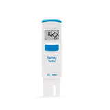 55203. MEDIDOR DE BOLSILLO A PRUEBA DE AGUA P/SALINIDAD MARINA, PANTALLA LCD HANNA