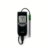 55189. MEDIDOR MULTIPARAMETRICO PORTATIL PH/ORP/TEMPERATURA IMPERMEABLE C/SISTEMA SENSOR CHECK HANNA