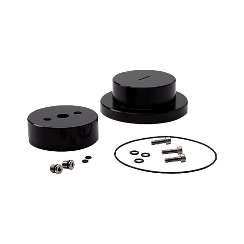 9359. TAPA Y BASE DE ALUMINIO P/CELDA TRIAXIAL 2.8" - HUMBOLDT