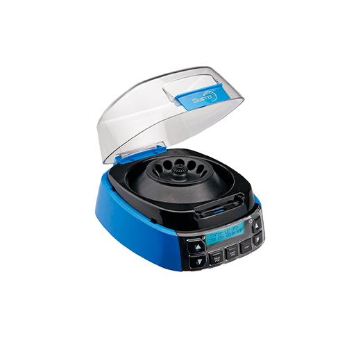 13261.MINICENTRIFUGA GUSTO 500-12500RPM,  INCLUYE 2 ROTORES Y ADAPTADORES 100/240V, 50/60HZ - HEATHROW