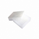 13208.CAJA DE ALMACENAMIENTO P/81 MICROTUBOS 1.5/2ML POLIPROPILENO COLOR NATURAL - HEATHROW