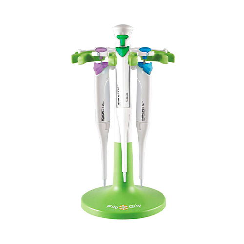 13272.SOPORTE CARRUSEL P/12 MICROPIPETAS, COLOR VERDE CLARO - HEATHROW
