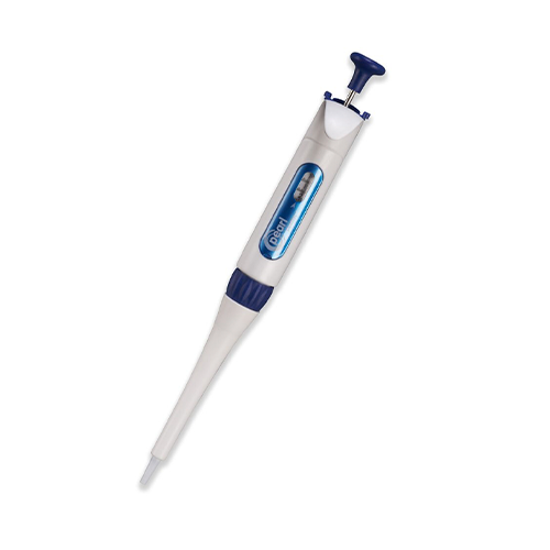 13391.MICROPIPETA MONOCANAL VOLUMEN VARIABLE 10-100UL, COLOR BLANCO/AZUL - HEATHROW