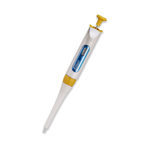 13392.MICROPIPETA MONOCANAL VOLUMEN VARIABLE 20-200UL COLOR BLANCO/AMARILLO - HEATHROW