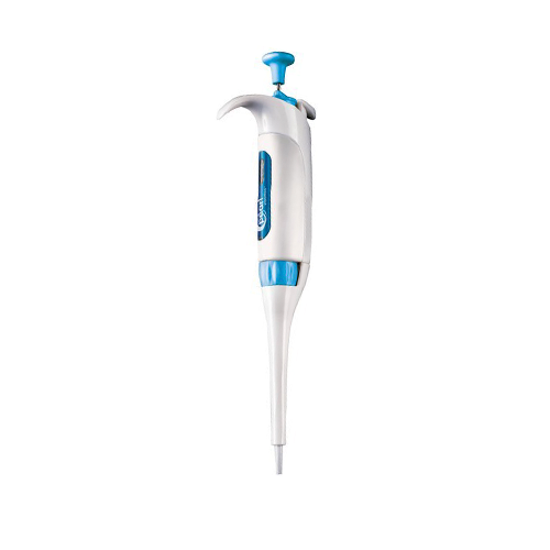 13390.MICROPIPETA MONOCANAL VOLUMEN VARIABLE 100-1000UL COLOR BLANCO/AZUL - HEATHROW