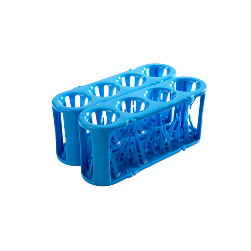 13422.GRADILLA P/4 MULTITUBOS 5-50ML ADAPT-A-RACK FLEXIBLE COLOR AZUL C/2 - HEATHROW