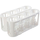 4239. GRADILLA P/4 MULTITUBOS 5-50ML ADAPTA RACK FLEXIBLE COLOR BLANCO C/2 - HEATHROW