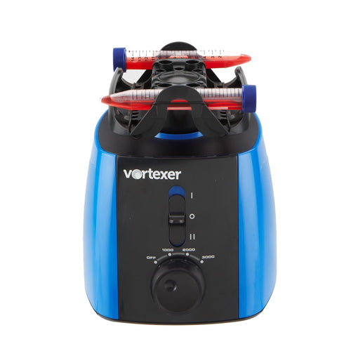 4873. AGITADOR VORTEX DE VEL VAR 1000-3000RPM CONTROL DE 3 POSICIONES Y ACCESORIOS 110/120V/50HZ - HEATHROW