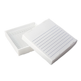 13288.CAJA DE ALMACENAMIENTO P/81 TUBOS DE 1.5/2.0ML POLIPROPILENO NATURAL CORRUGADO TRUE NORTH P/CONGELADOR C/10 - HEATHROW