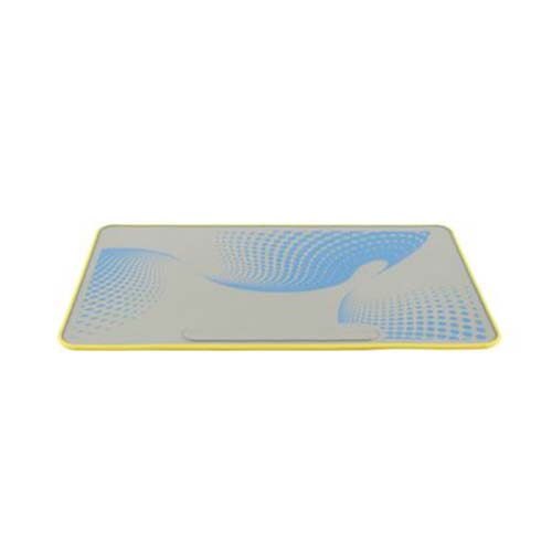 13544.TAPETE PROTECTOR DE SILICON 35 X 60CM COLOR AMARILLO/AZUL/GRIS - HEATHROW