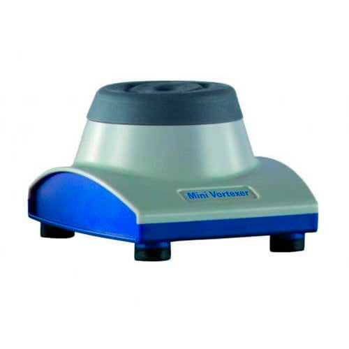 11035. AGITADOR VORTEX MINI P/TUBOS DE 2-50ML, 4500RPM COLOR GRIS/AZUL - HEATHROW