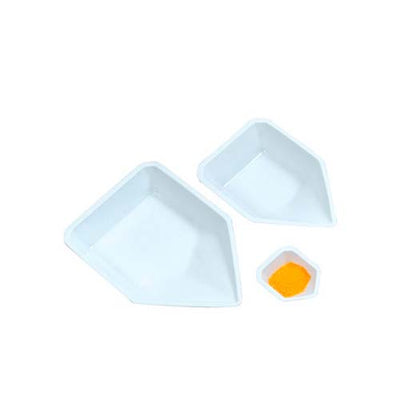 12103. PLATILLO DE POLIESTIRENO P/PESAR CHICO 43 X 58 X 13MM COLOR BLANCO - HEATHROW