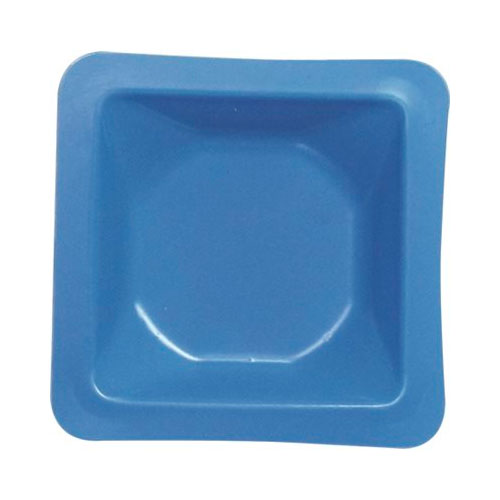 26289. PLATILLO DE POLIESTIRENO P/PESAR GRANDE 140 X 140 X 22MM COLOR AZUL C/500 HEATHROW