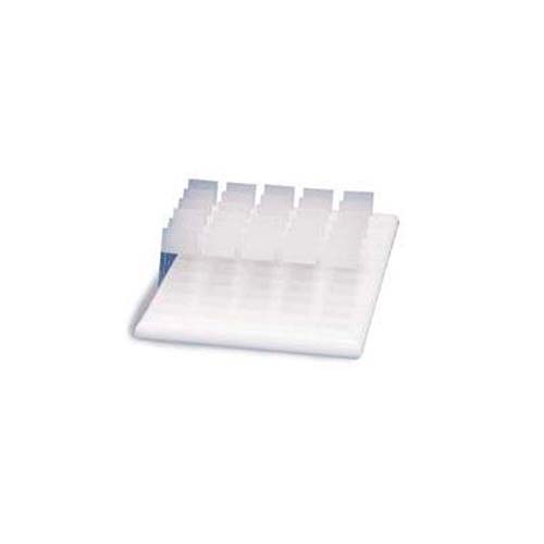 13539.SOPORTE DE POLIETILENO P/40 LAMINILLAS, 298 X 105 X 24MM - HEATHROW